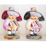 Two Royal Crown Derby Dwarfs,