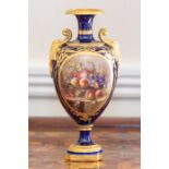 A Royal Worcester vase by Richard Sebright,