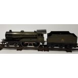 A Hornby Trains "O" gauge model railway set, c.1930, with others, to include; a Meccano Ltd Hornby