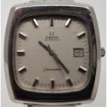 An Omega Seamaster gentleman's automatic stainless steel wrist watch,  c.1970's, ref. 168.0138,