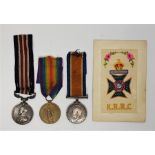 A George V WWI "For Bravery In The Field" medal, awarded 477036 SPR: W.Jenkinson R.E. together