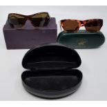 **WITHDRAWN**A pair of Prada sunglasses, in case with box, together with a pair of Vintage Beverly
