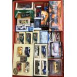 Die cast , large quantity in one container, includes Matchbox, Corgi, Lledo, etc.