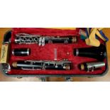 A Boosey & Hawkes Imperial clarinet in Bb, No.393441, in fitted case