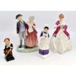 A collection of ceramics to include; Royal Worcester First Dance figure, Royal Doulton Anna HN 2802,