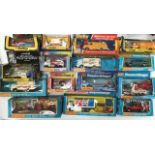 Matchbox superkings vehicles, large quantity including K-87 Tractor & Rotary Rake and K-40 Pepsi