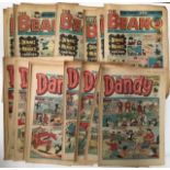 Beans & Dandy comic collection 1980’s.