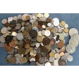 Large UK and World Coins includes a small amount of pre 47, Commemorative Crowns, Victorian Penny’