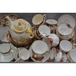 A varied collection of ceramics to include a circa 20th Century Gladstone china tea set; 1950s Royal