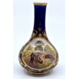 A Bloor Derby early 19th Century baluster shaped bud vase, with a hand painted scene of a figure