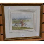 Lionel Edwards (1878-1966), A Hunter Tried!, unsigned, watercolour, framed & glazed, titled on Tryon