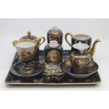 An assembled group of Continental porcelain, late 19th to early 20th Century, including French,