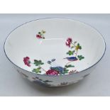 Collection of ceramics to include Wedgwood floral pattern bowl and 7 Coalport models of buildings