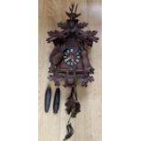 Small mid 20th Century Black Forest Cuckoo Clock