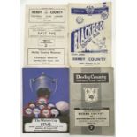 Derby County. Four official programmes: Watney Cup Final against Manchester United, 8 August 1970;