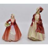 Four Royal Doulton lady figurines to include; Janet HN 1538, Chloe HN 1470,  the Paisley Shawl HN
