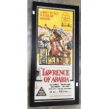 Lawrence of Arabia (1962), Australian daybill, lithographic film poster by Robert Burton Pty Ltd,