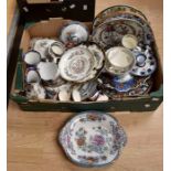 A collection of 19th Century and later Imari ware ceramics, by various factories including Minton,