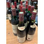 15 bottles of wine, comprising: three bottles of Chateau St Didier Parnac Tahors 1989; three bottles