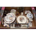 A collection of Royal Crown Derby ceramics including Derby Posies trinket dishes Mikado and Olde