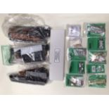 Branch lines kit parts: SR Motor Bogies, coaches etc.