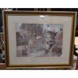 Two Russell Flint prints, Spanish Lady subjects, 27 x 37 cms approx., signed in pencil l r (see