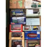 Quantity of model buses including EFE, Matchbox, etc. (3 boxes)