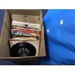 Collection of 7" singles, including The Who, Beatles, T. Rex, Jethro Tull, Donovan, The Move,