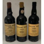 Vintage Port 1963 (Alto Douro), Portwine Growers, S. V. Borges & Irmao, S.A.R.L. Oporto, Portugal,