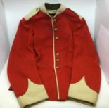 WW1 Canadian 65th Battl Fusiliers Mont-Royal Full Dress Uniform tunic. Missing two buttons, no