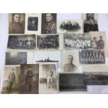 ** RE OFFER ** A collection of over 30 WW1 British and German Postcard photographs plus one 1917