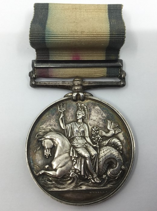 Naval General Service Medal with Egypt clasp. Impressed with name "George Brown". Complete with - Image 2 of 5