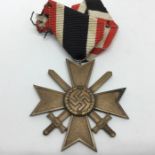 WW2 Third Reich Kriegsverdienstkreuz 2.Klasse mit Schwertern - War Merit Cross 2nd Class   with