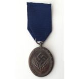 WW2 Third Reich Dienstauszeichnung für den Reichsarbeitsdienst 4 Jahre - Long Service Award  of