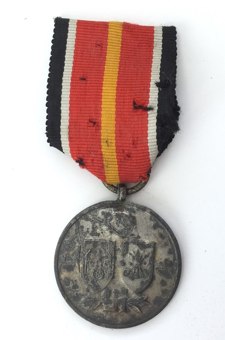 WW2 Third Reich Tapferkeits- und Erinnerungsmedaille der Spanischen "Blauen Division" -   Spanish