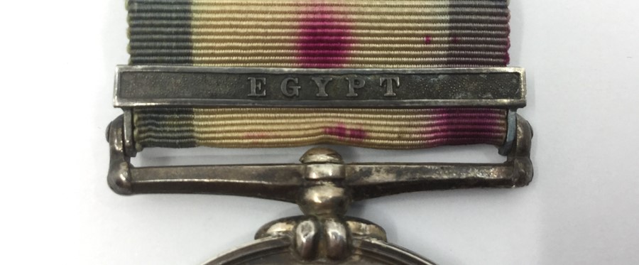 Naval General Service Medal with Egypt clasp. Impressed with name "George Brown". Complete with - Image 5 of 5