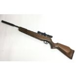 Cometa Fenix Mod. 400S .22 cal Air Rifle. Serial number 14792-05. 350mm long barrel fitted with a