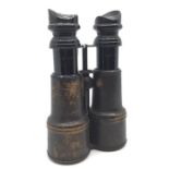 WW1 British Binoculars. Marked "Made in France" and "Army & Navy". No case or strap.
