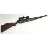 SMK PR900W .22 cal Pre - Charged Pneumatic Air Rifle. 565mm long barrel. Overall length 975mm.