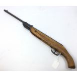 Slavia 618 .177 air rifle with cut down stock. Serial number 193342. Barrel length 25cm. Overall