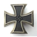 WW2 Third Reich Eisernes Kreuz 1. Klasse. Iron Cross 1st class 1939. No maker mark.