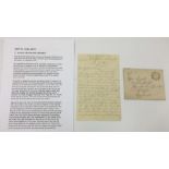 WW1 British two page letter written in France on November 25th 1915 by 15927 Pte Hugh Smith, No 3