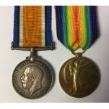 WW1 British War & Victory Medals to 40754 1AM AF Parsons, RAF. Complete with original ribbons.