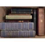 Collection of reference books relating to pewter, Edwardian and 20th century, in two cartons (2)