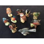 Ten assorted Beswick birds (10) Condition: good overall