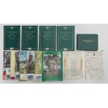 A collection of assorted cricket handbooks, Nottinghamshire interest, including 1962, 1963 and