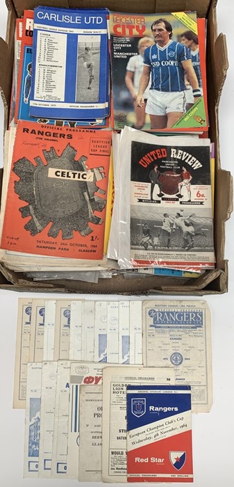 A collection of assorted miscellaneous programmes, mostly league interest, including 1960's Carlisle