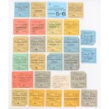Tottenham Memorabilia; A collection of assorted Tottenham tickets from the 1960/61 Double Winning