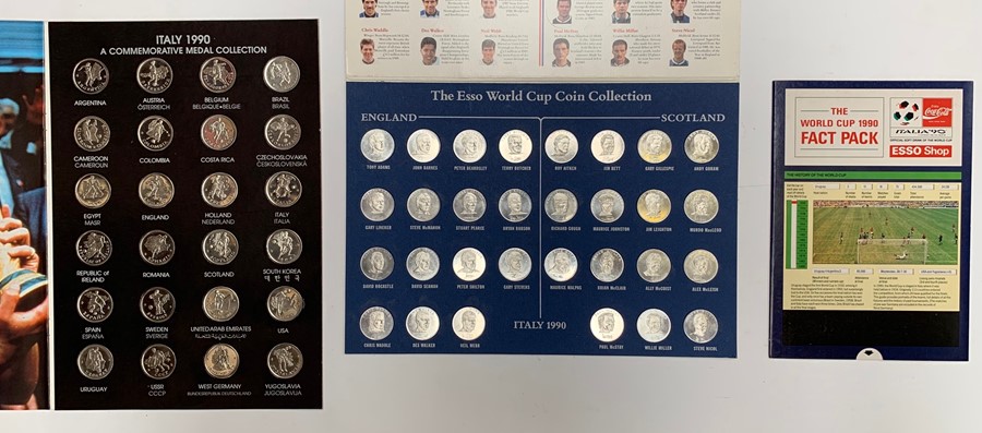 A complete Italy World Cup 1990, Commemorative Medal Collection, comprising 24 commemorative medals,