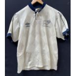A Derby County, Umbro, Home Shirt, 1987-89, colour good, general bobbling, pit to pit approx. 16".